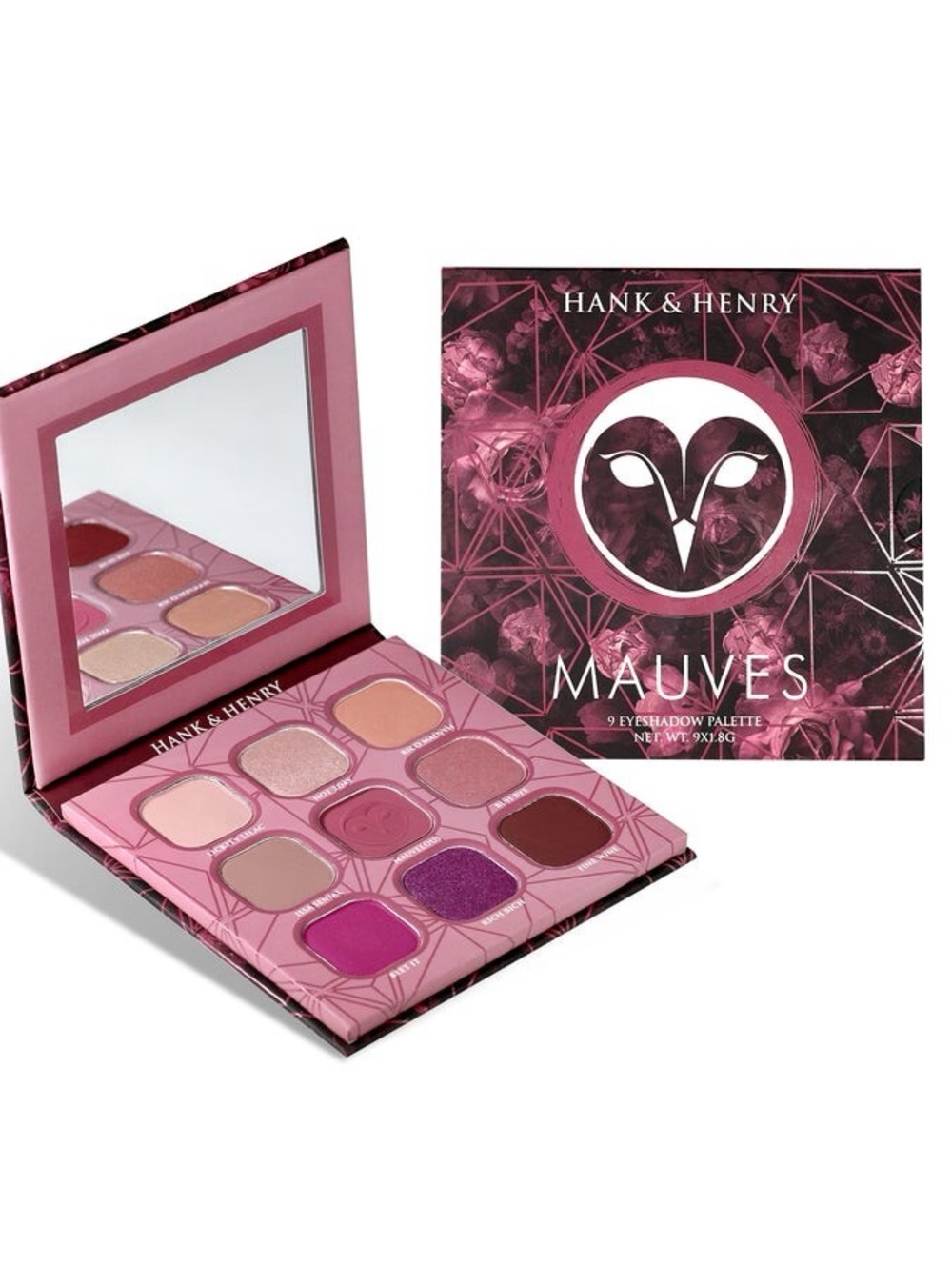 Hank & Henry MAUVES Eyeshadow Palette